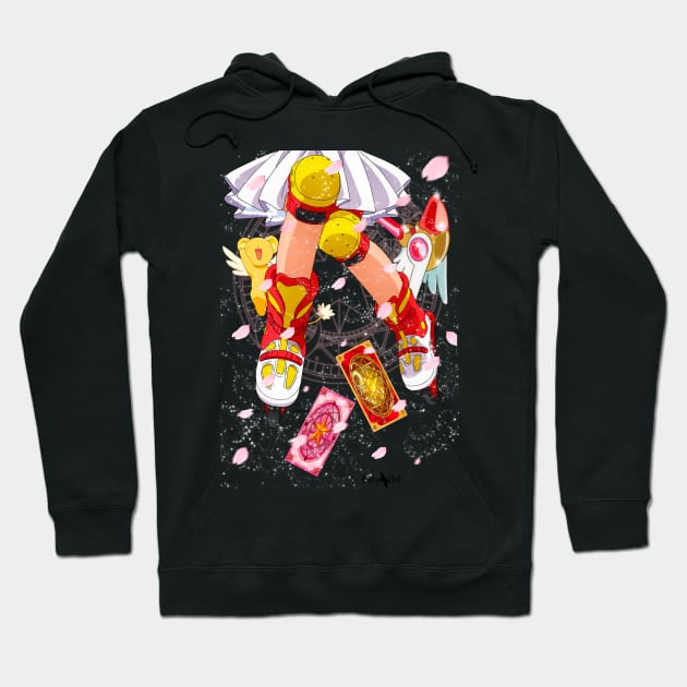 sakura card captor patines Hoodie by kakunat